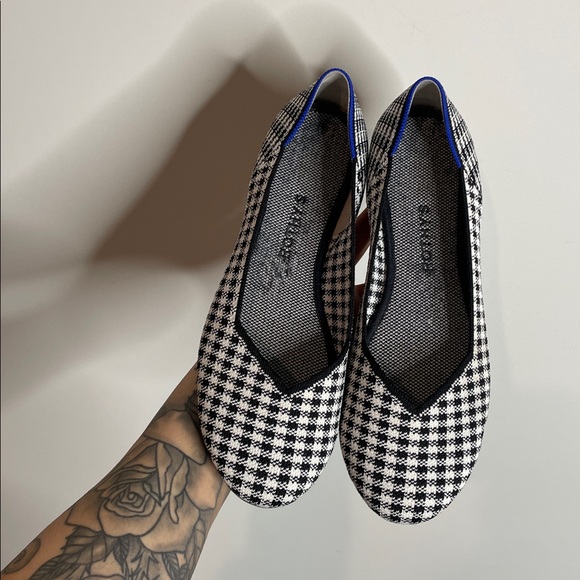 Rothy’s | Women’s Round Toe Flats in Picnic Gingham Size 11 - Picture 3 of 7